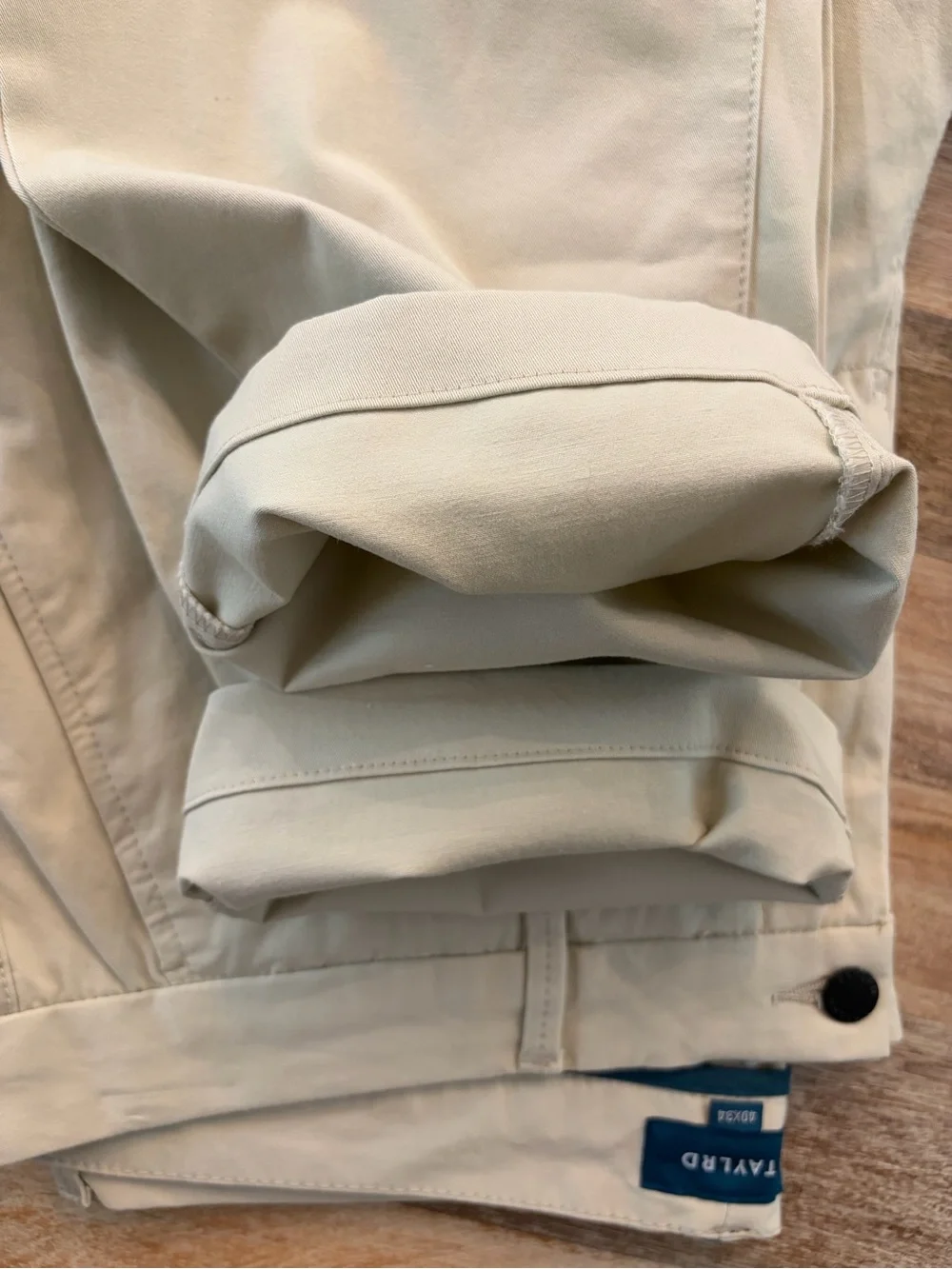 Talyrd Men’s Khaki Chinos‎ Talyrd Slim Tapered Fit Size 40 X 30 Altered Length